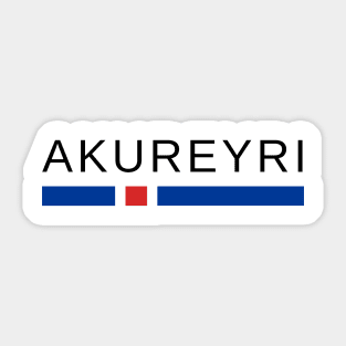 Akureyri Iceland Sticker